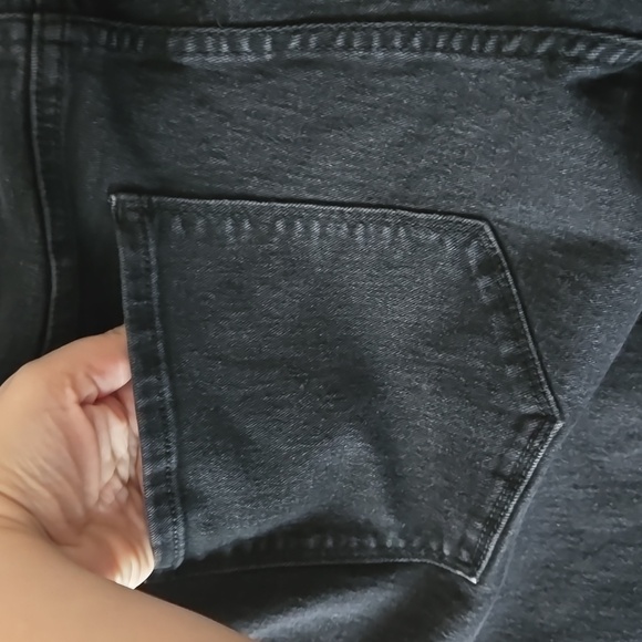 OLD NAVY black pull-on jeans. Women's sz 20. - Picture 5 of 8